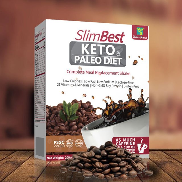 SlimBest Keto and Paleo Diet Coffee | Weight Loss and Meal Replacement Shake
