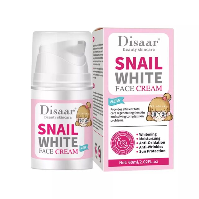 DISAAR BEAUTY Snail Repair Facial Cream Sun Protection Moisturizing Face 60ml