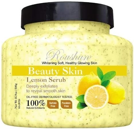 ROUSHUN Lemon Body Scrub Soft Whitening